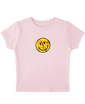 Baby Pink Baby Tee Front Design