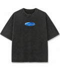 Vintage Fade Wash Oversized T-shirt Front Design