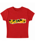 Red Baby Tee Front Design