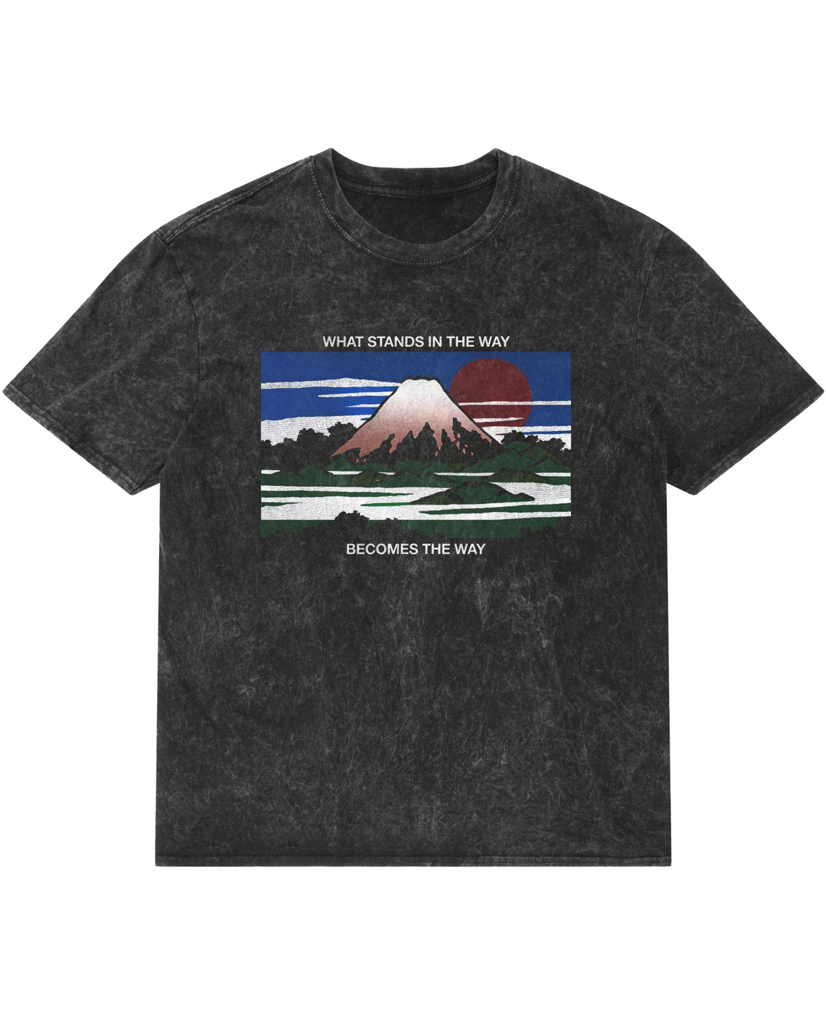 Acidwash Oversized T-shirt Front Design